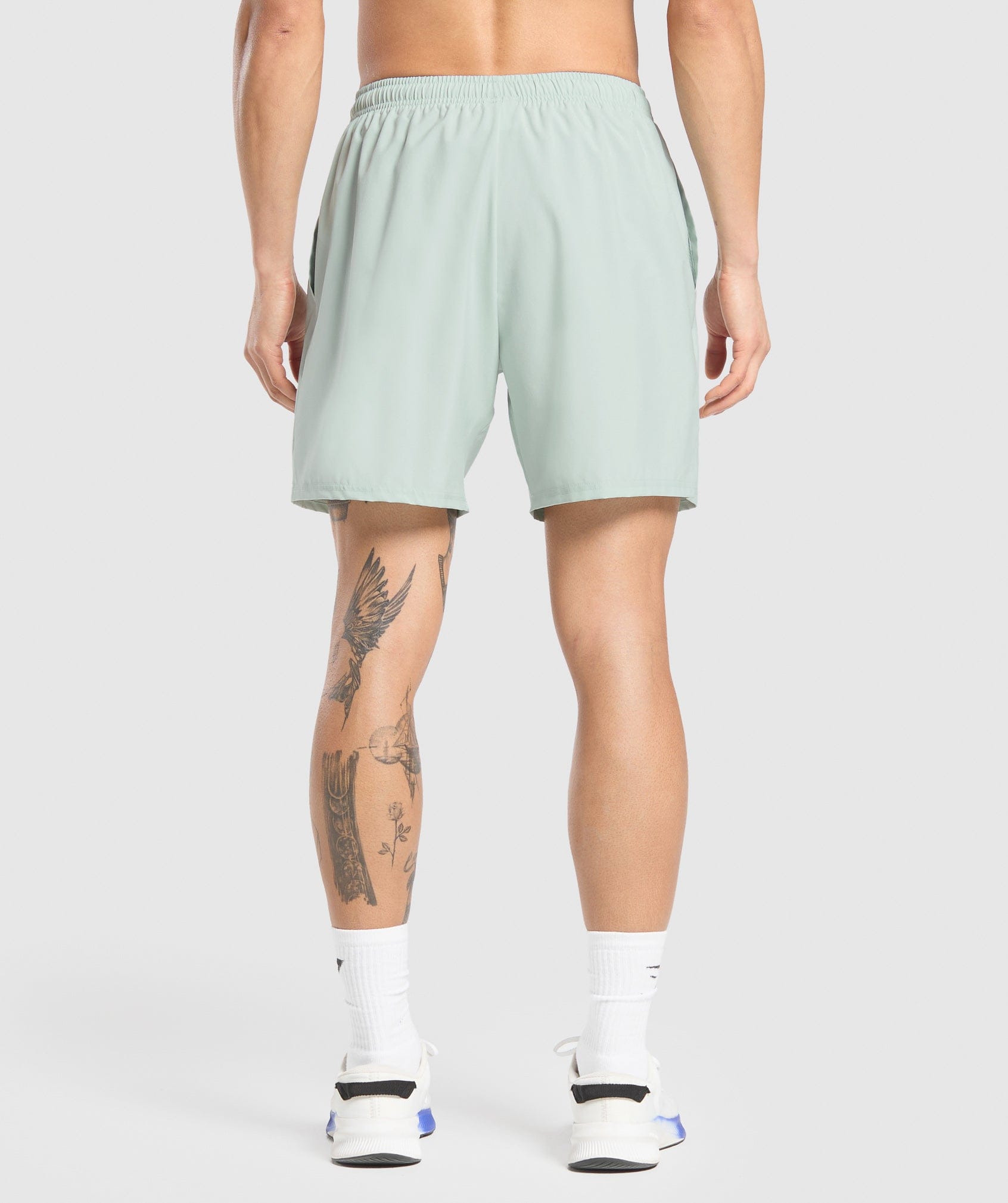 Gymshark Keep Showing Up 7" Shorts - Morning Blue