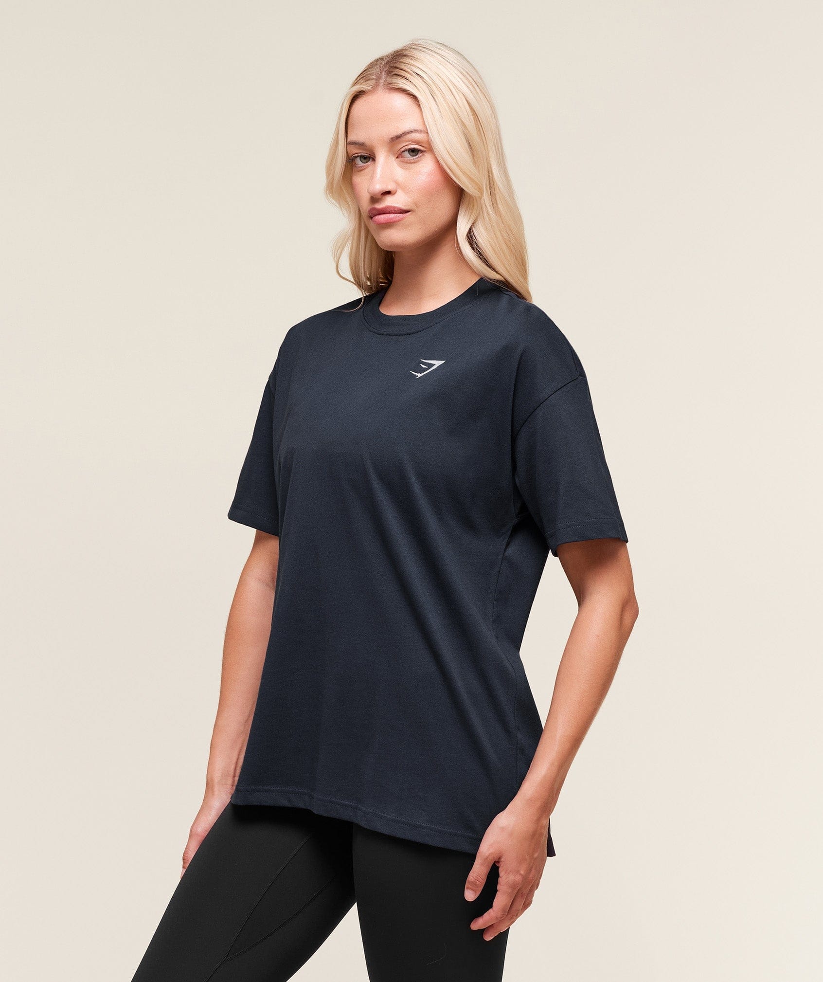 Gymshark Training Oversized T-Shirt - Heavy Blue