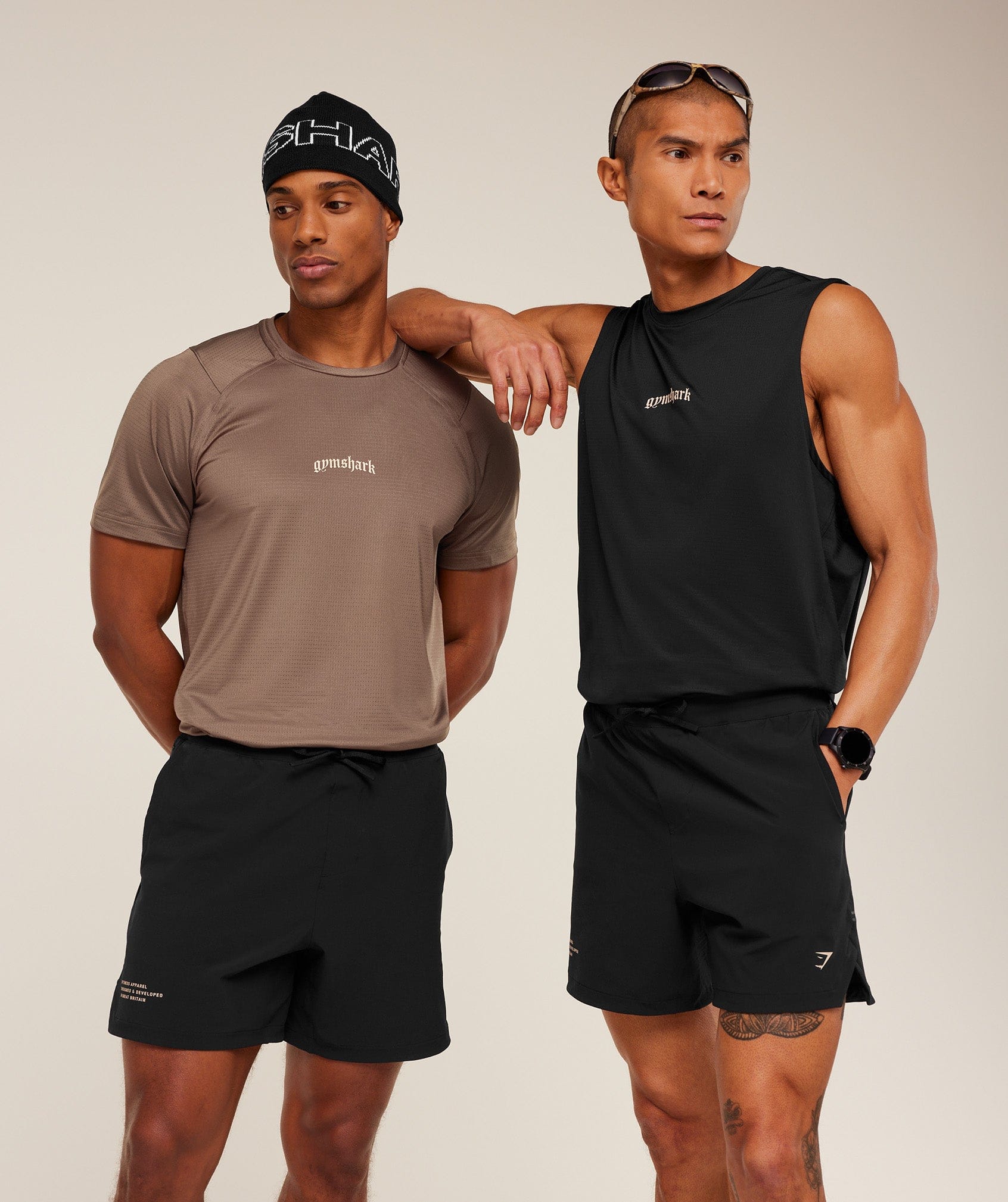 Gymshark Tactical T-Shirt - Soft Brown