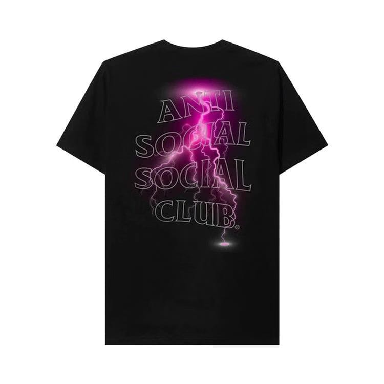 Anti Social Social Club Pink Lightning T-Shirt