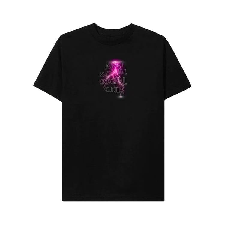 Anti Social Social Club Pink Lightning T-Shirt