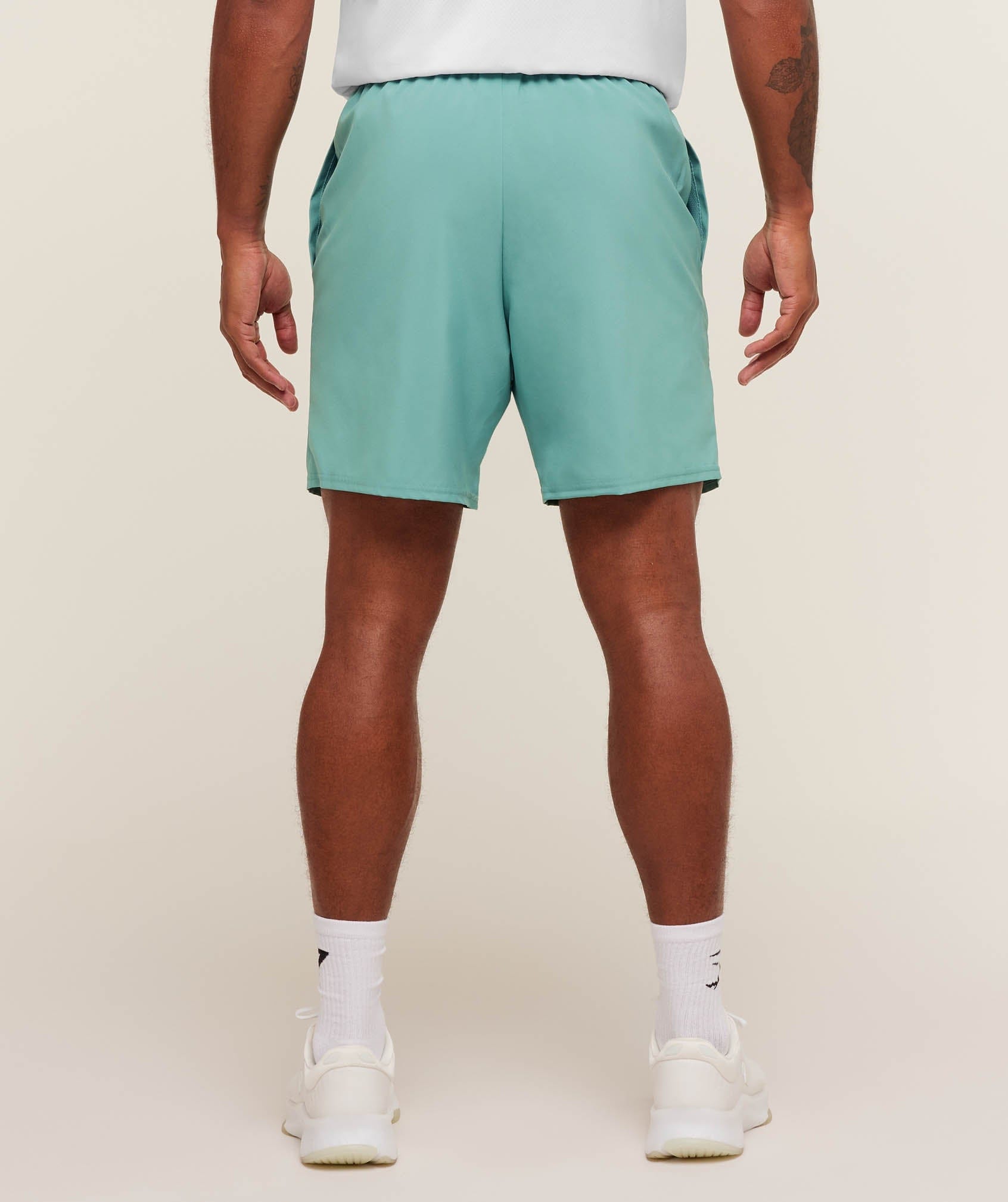Gymshark Arrival 7" Shorts - Muted Teal