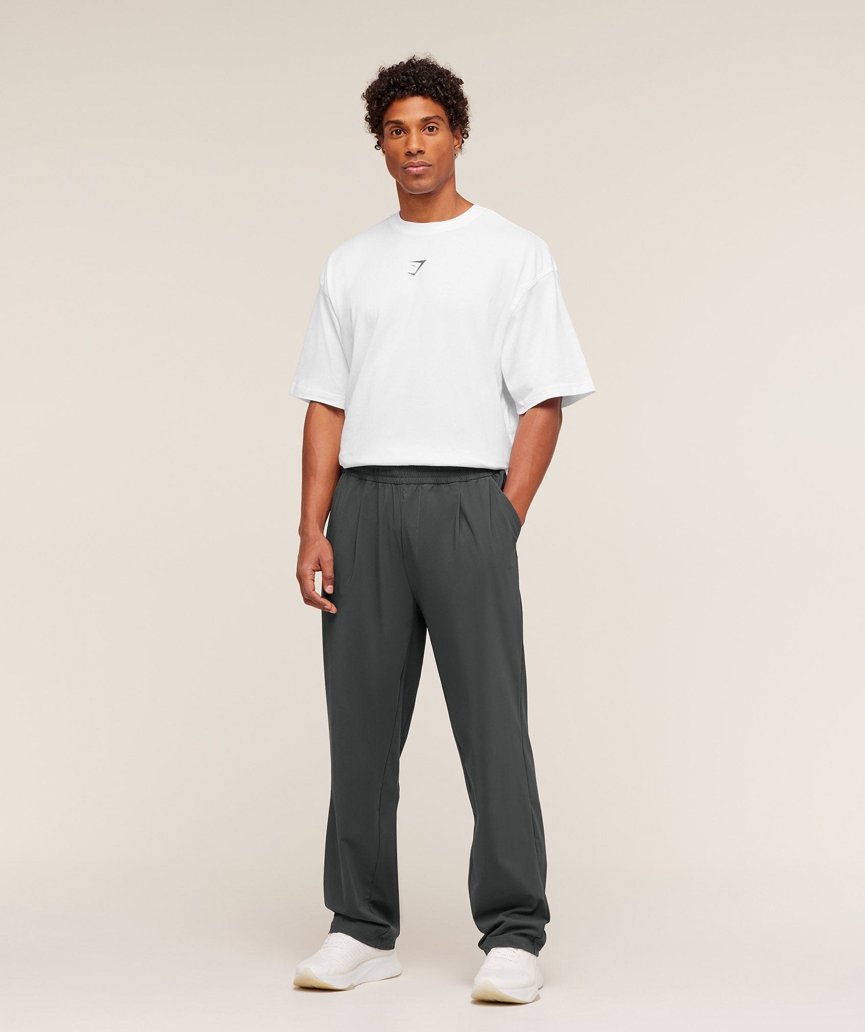 Gymshark Tailored Track Pants - Asphalt Grey