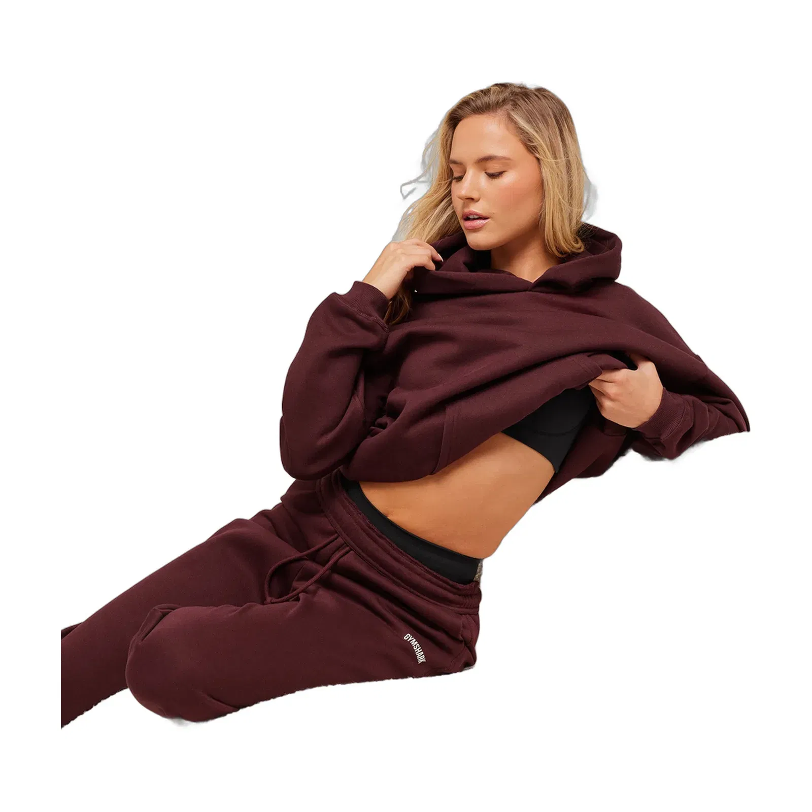 Gymshark Cosy Luxe Hoodie - Rich Maroon