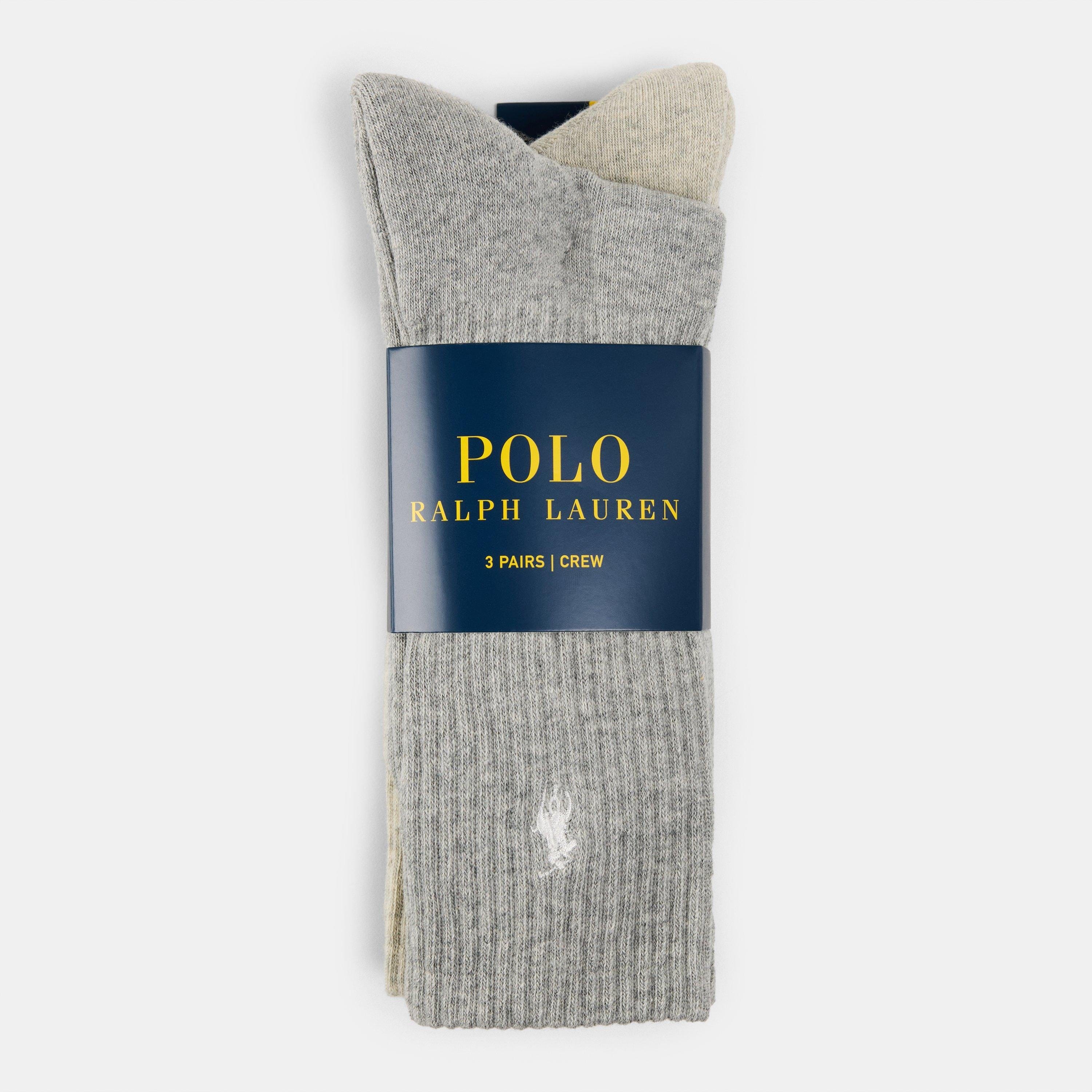 Polo 3 Pack Crew Socks