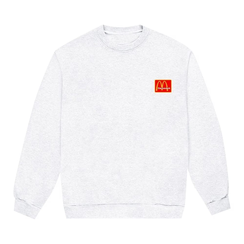 Cactus Jack by Travis Scott Staff Crewneck Ash