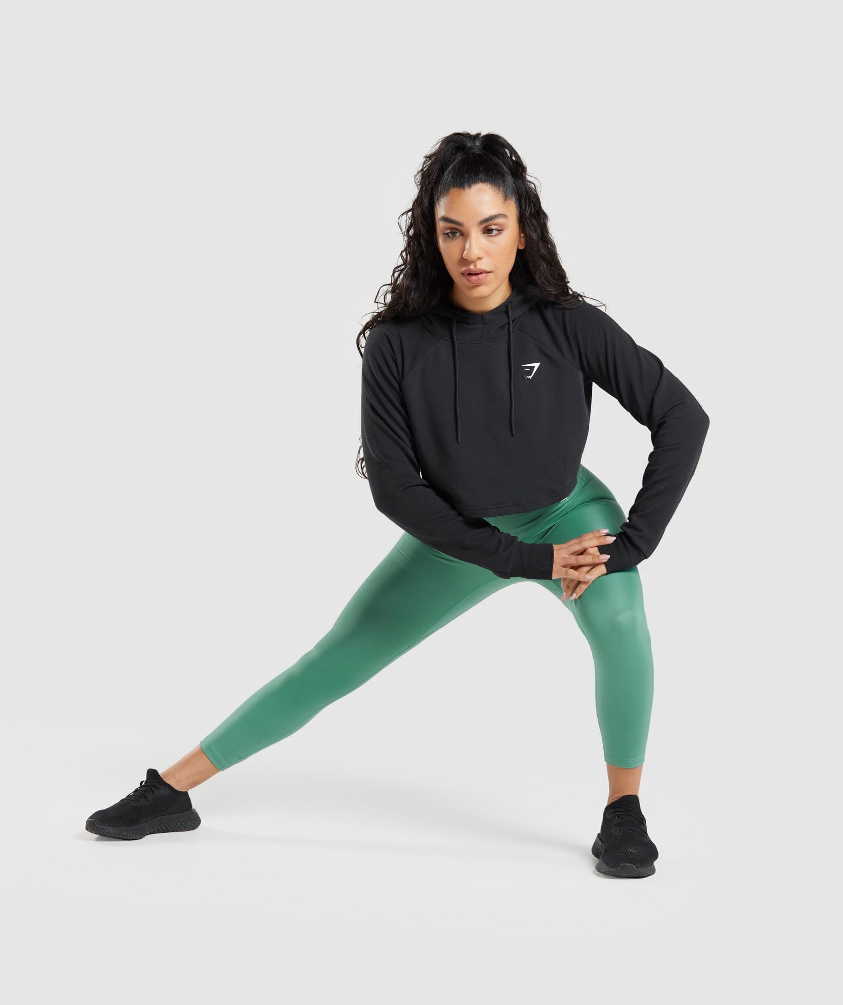 Gymshark Training 7/8 Leggings - Alpine Green