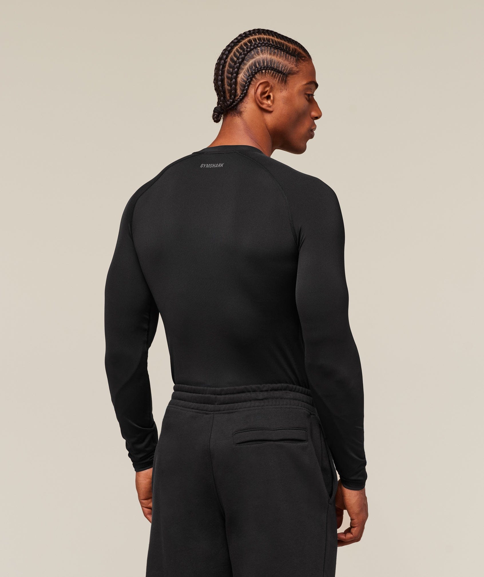 Gymshark Element Baselayer Long Sleeve T-Shirt - Black