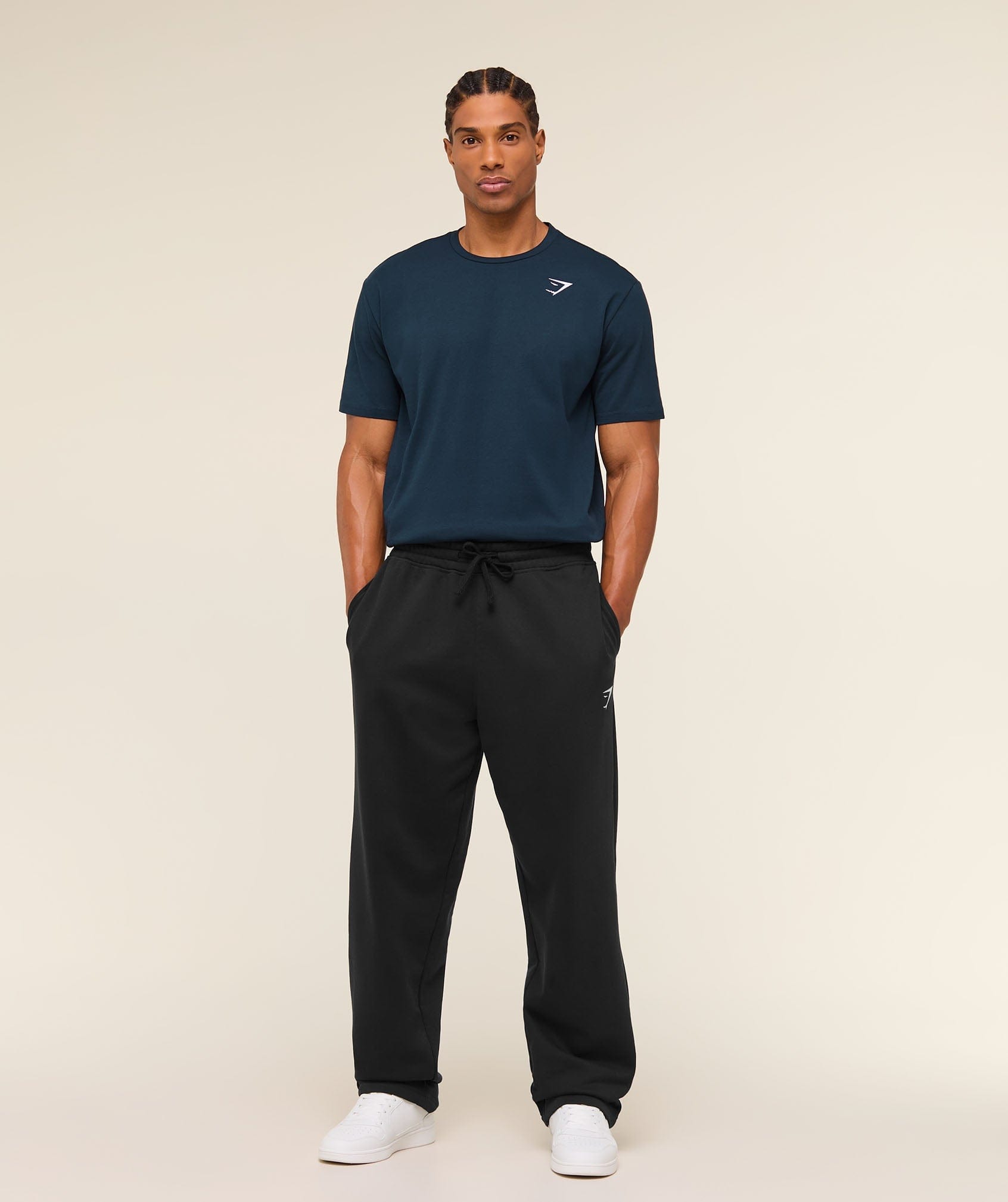 Gymshark Crest T-Shirt - Navy
