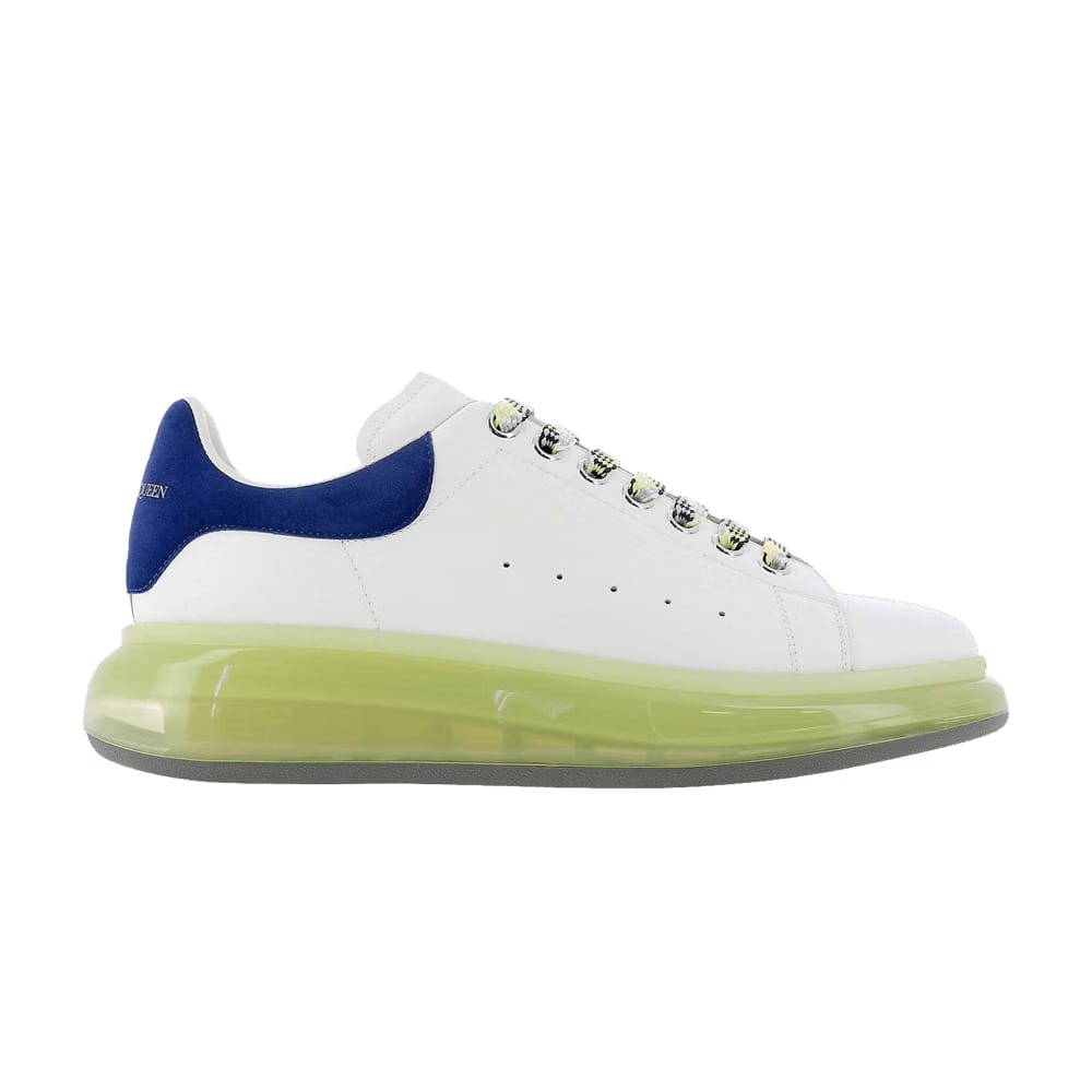 Alexander McQueen Oversized Sneaker Translucent Indigo Yellow