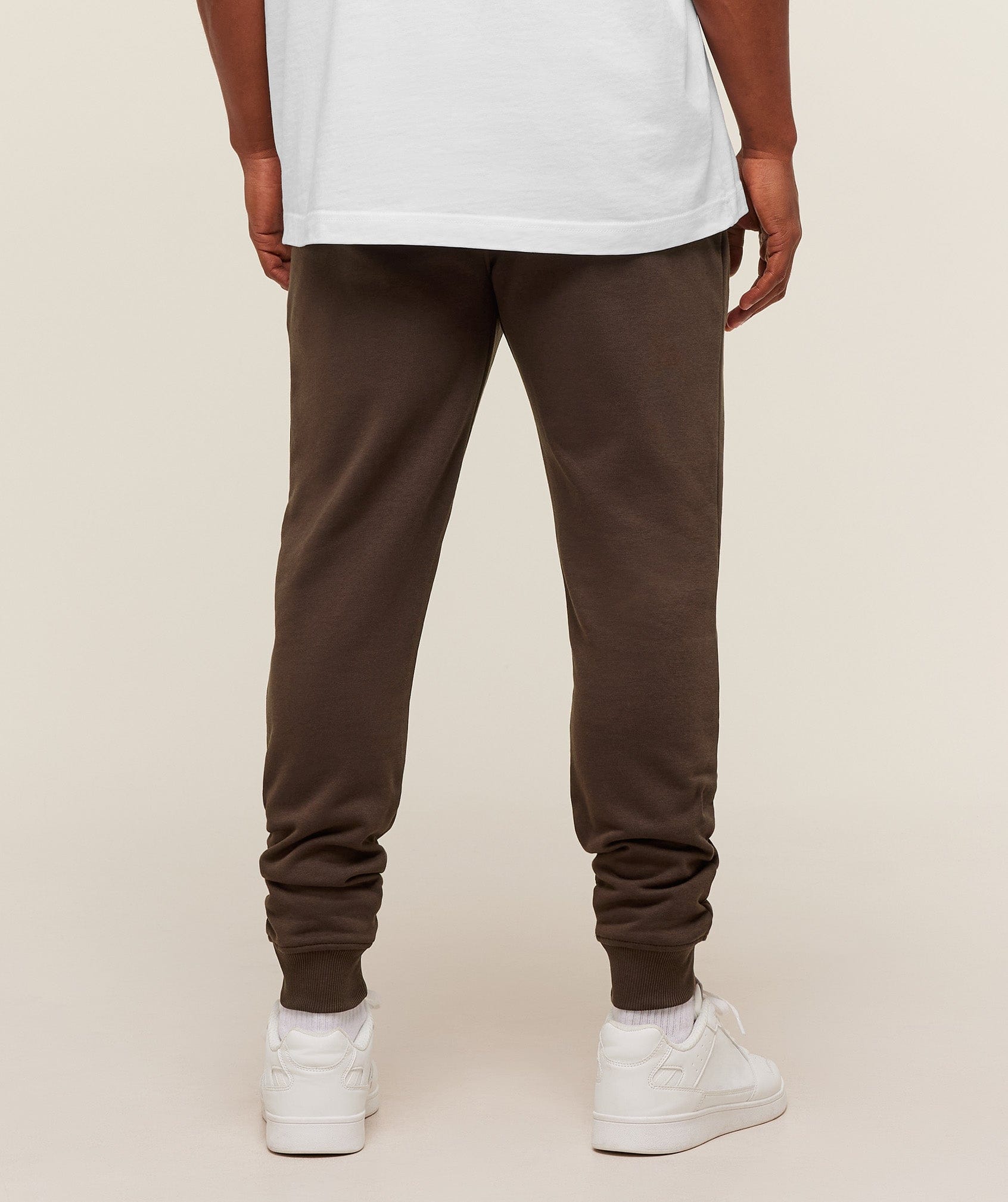 Gymshark Crest Joggers - Archive Brown