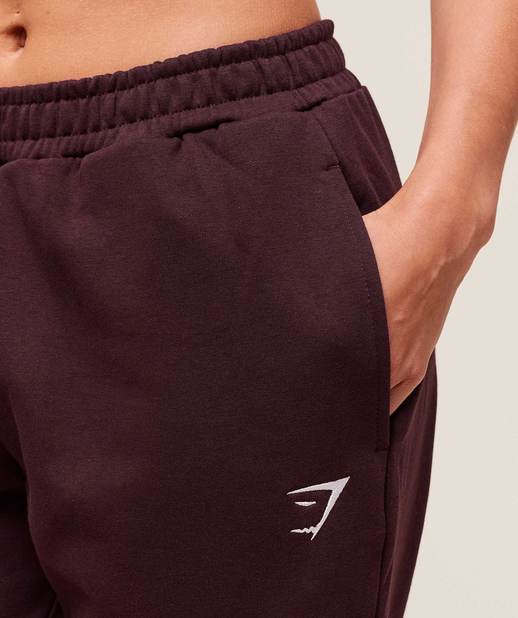 Gymshark Training Fleece Joggers - Cherry Purple