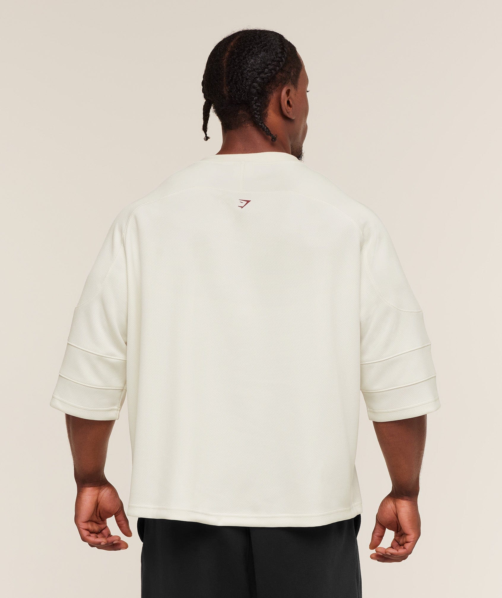 Gymshark American Football Jersey - Soft White