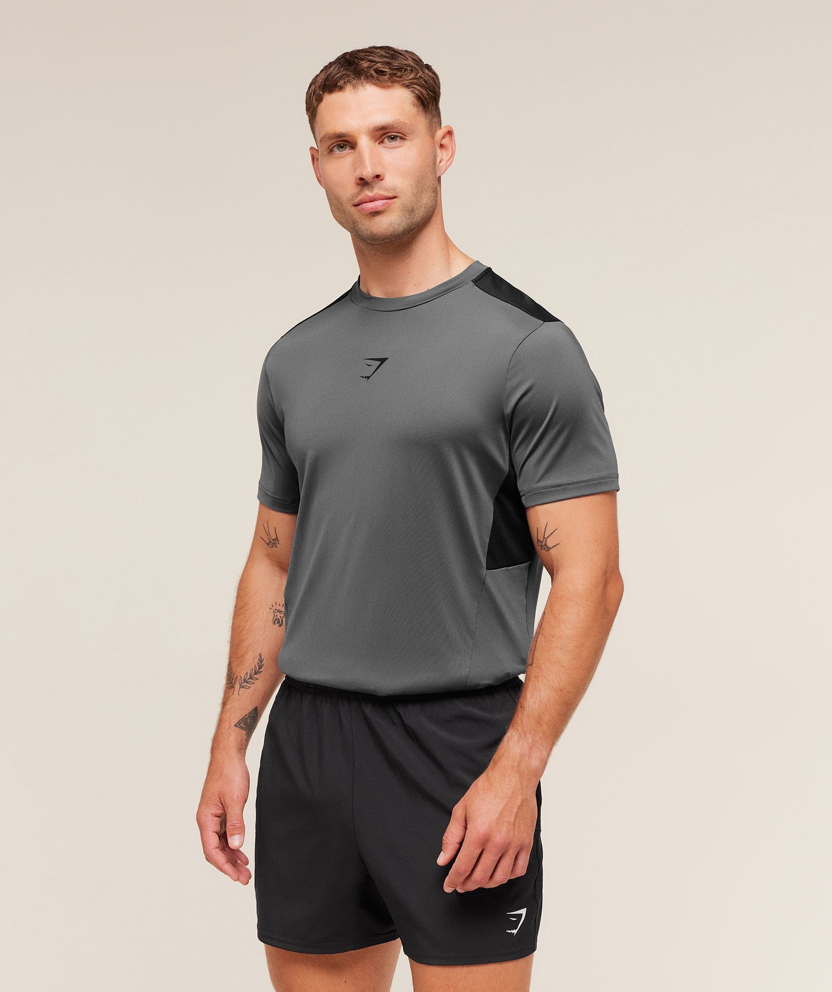 Gymshark Sport T-Shirt - Dark Grey/Black