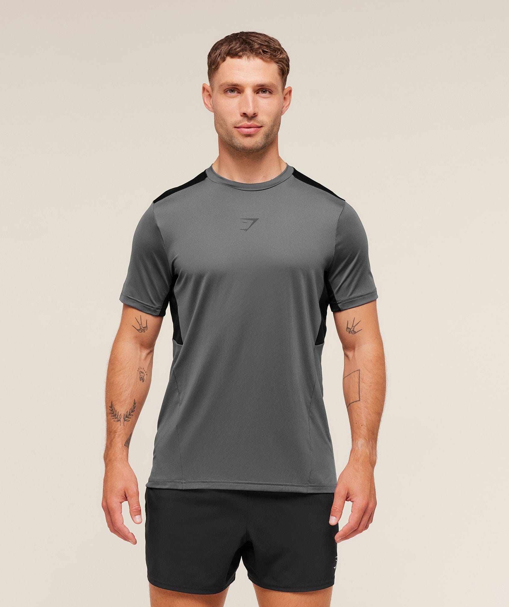Gymshark Sport T-Shirt - Dark Grey/Black