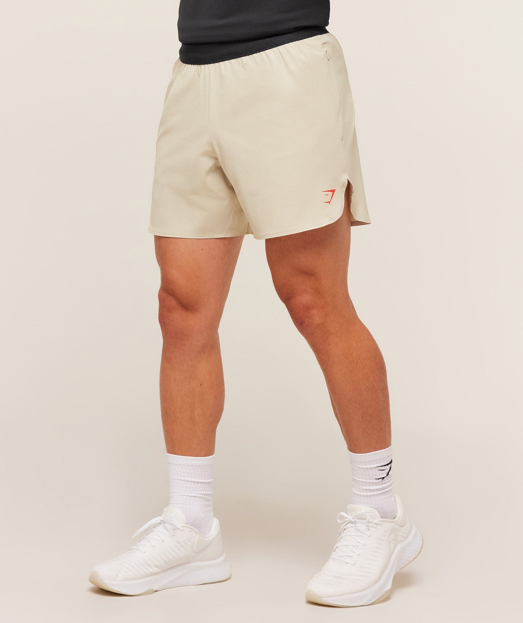 Gymshark Fit Repeat 6" Shorts - Pebble Grey