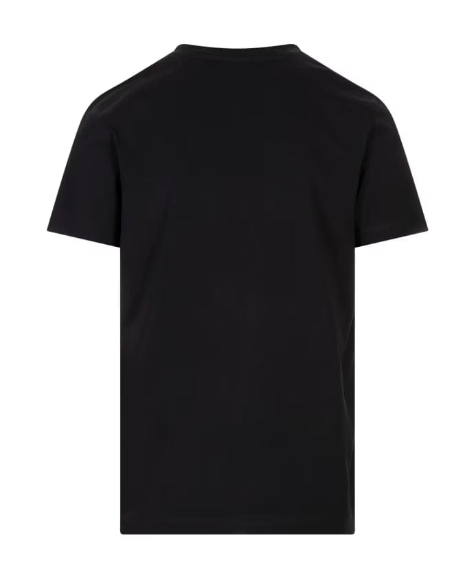 Moschino Black Cotton T-shirt