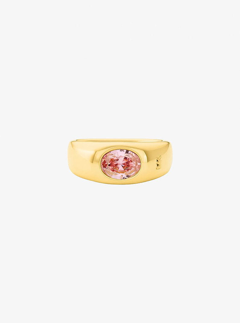 Oval Stone Signet Ring