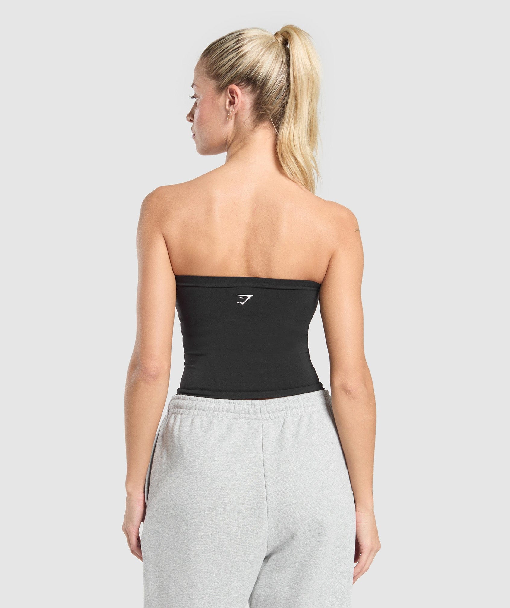Gymshark Everyday Seamless Midi Tube Top - Black