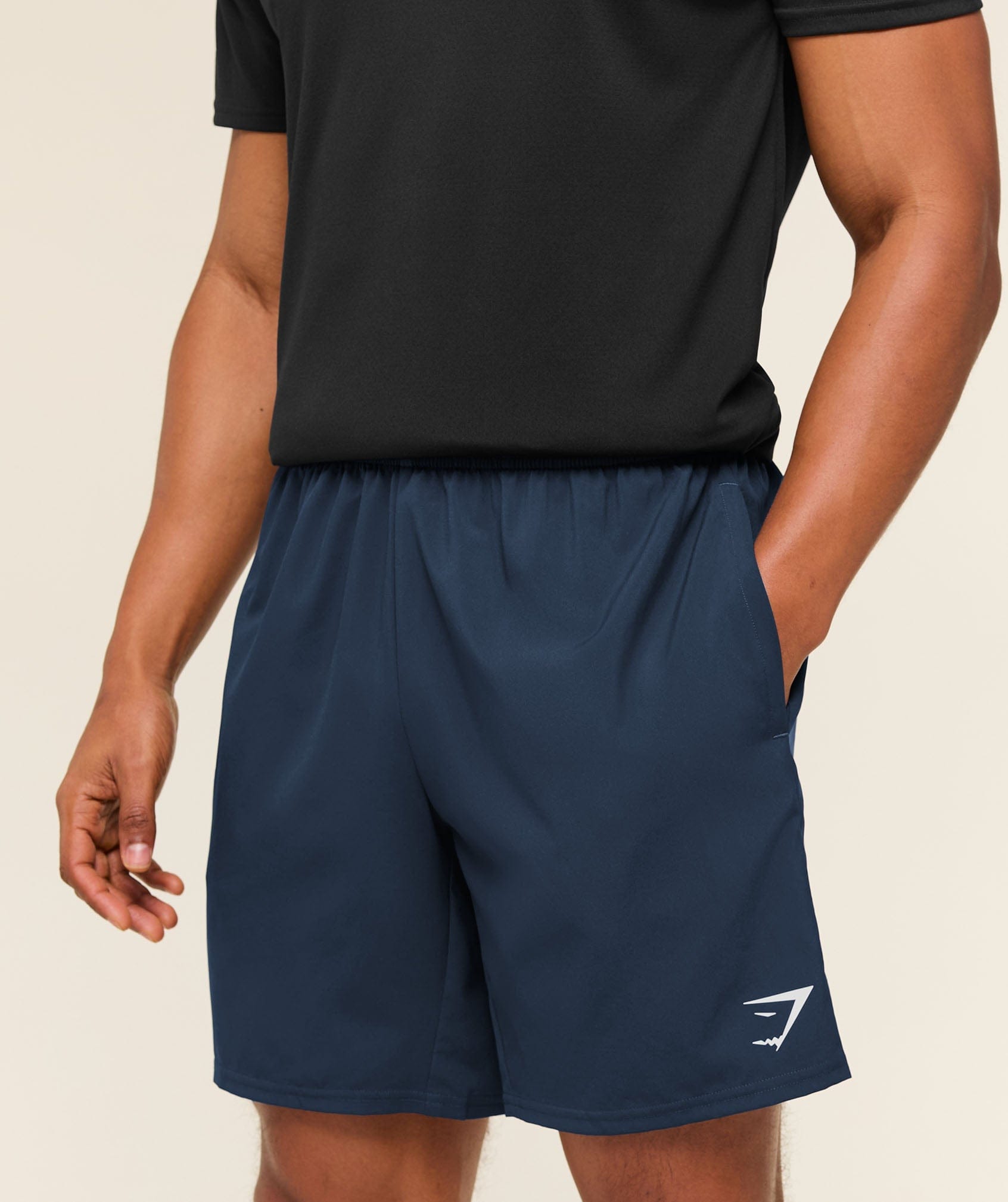 Gymshark Arrival 7" Shorts - Navy
