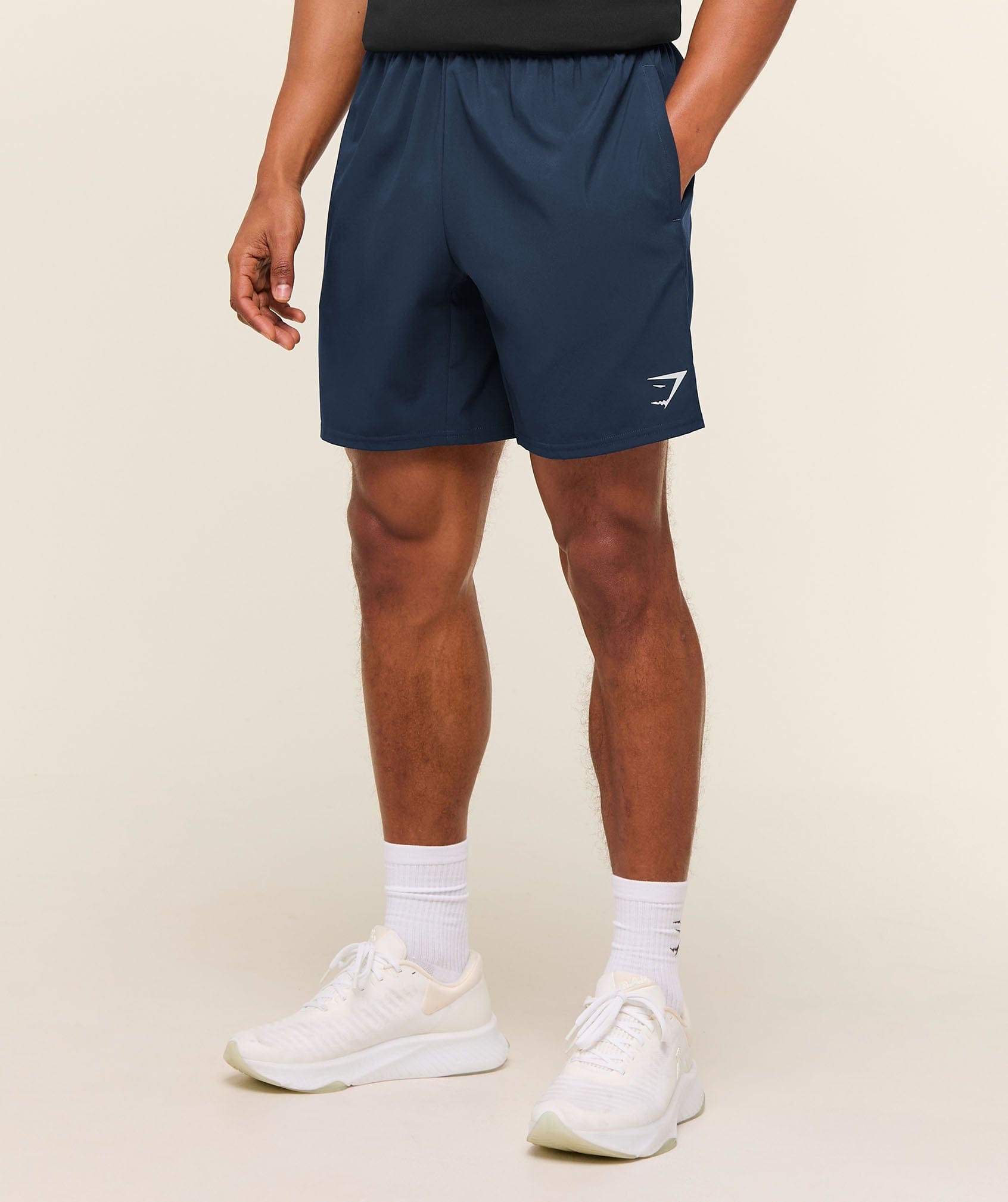Gymshark Arrival 7" Shorts - Navy