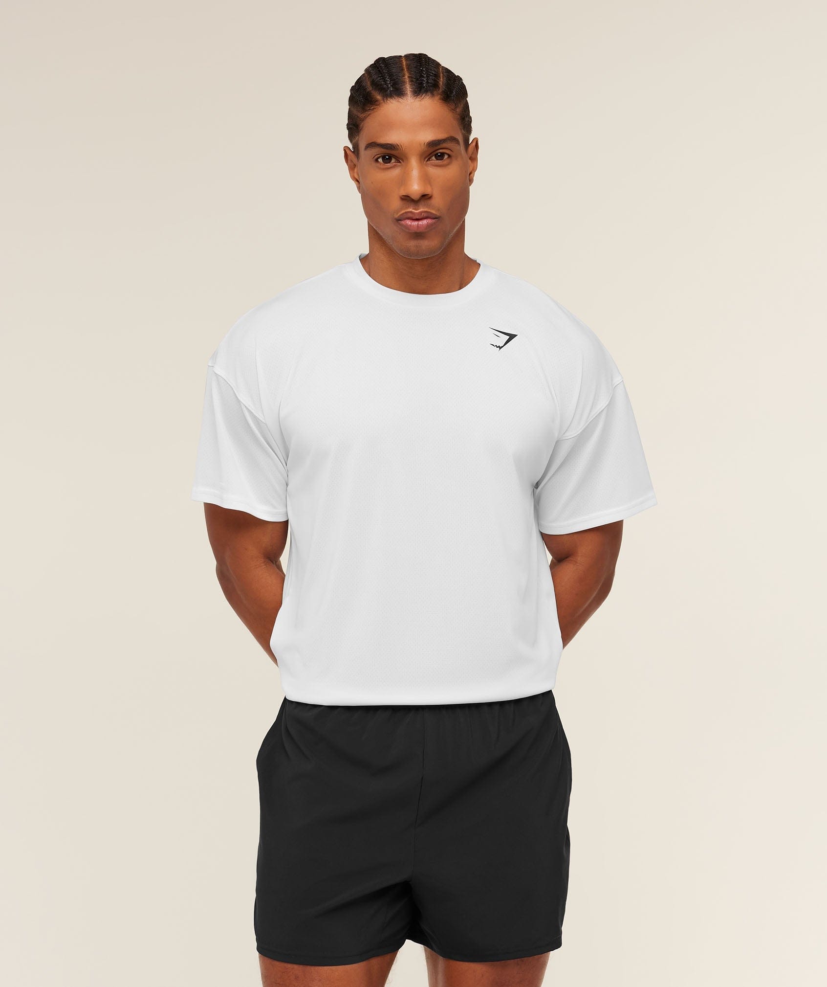 Gymshark Oversized Performance T-Shirt - White