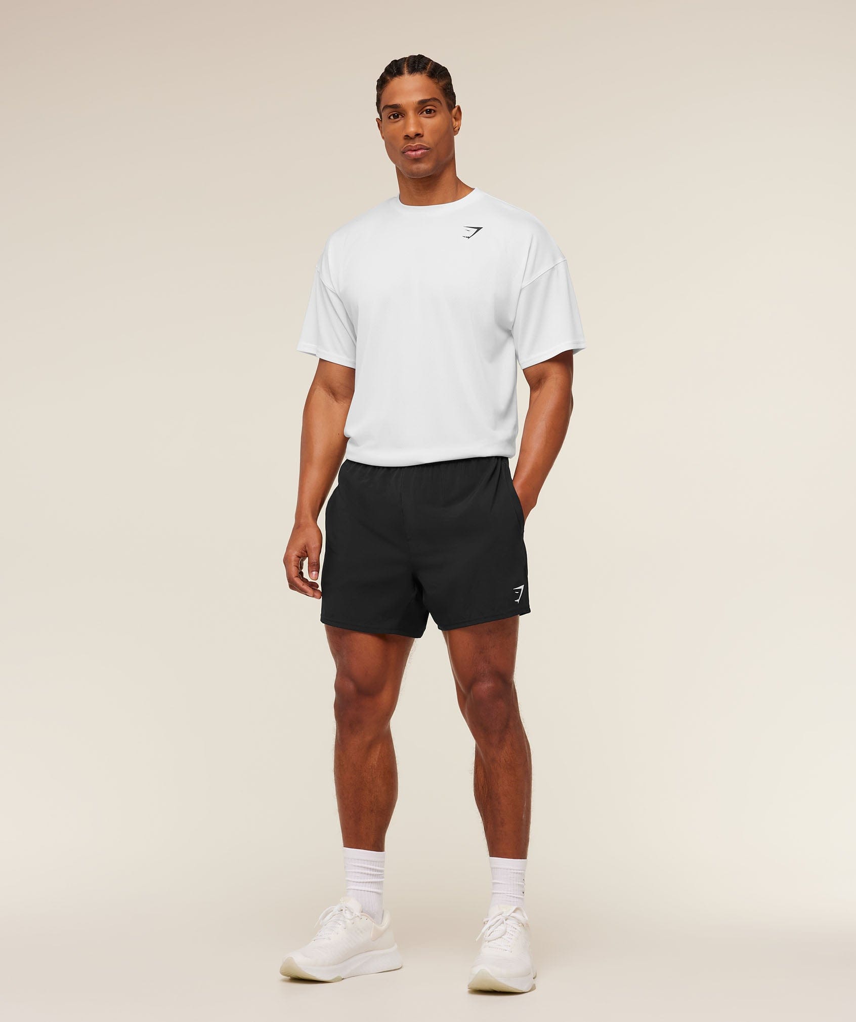 Gymshark Oversized Performance T-Shirt - White