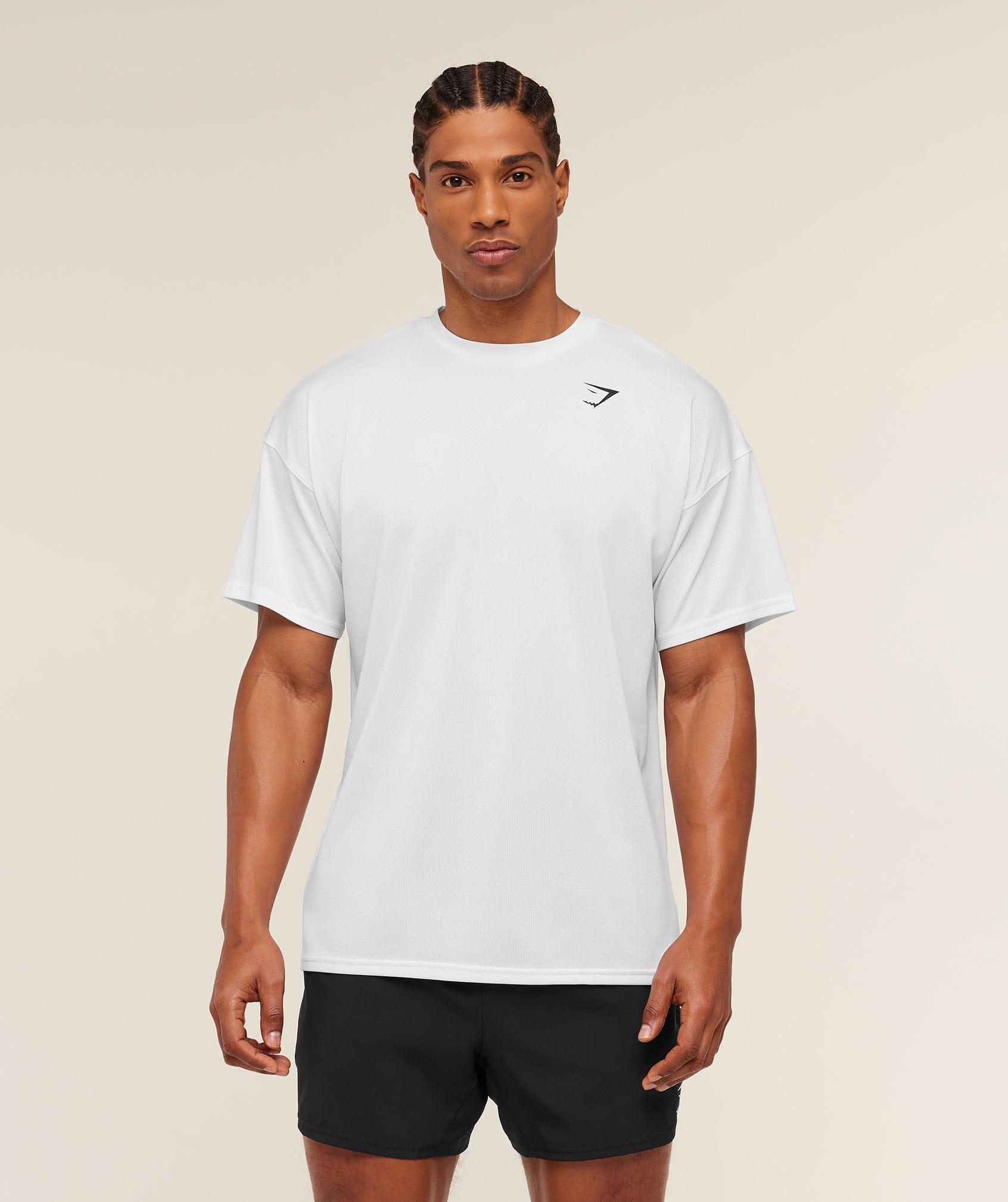 Gymshark Oversized Performance T-Shirt - White