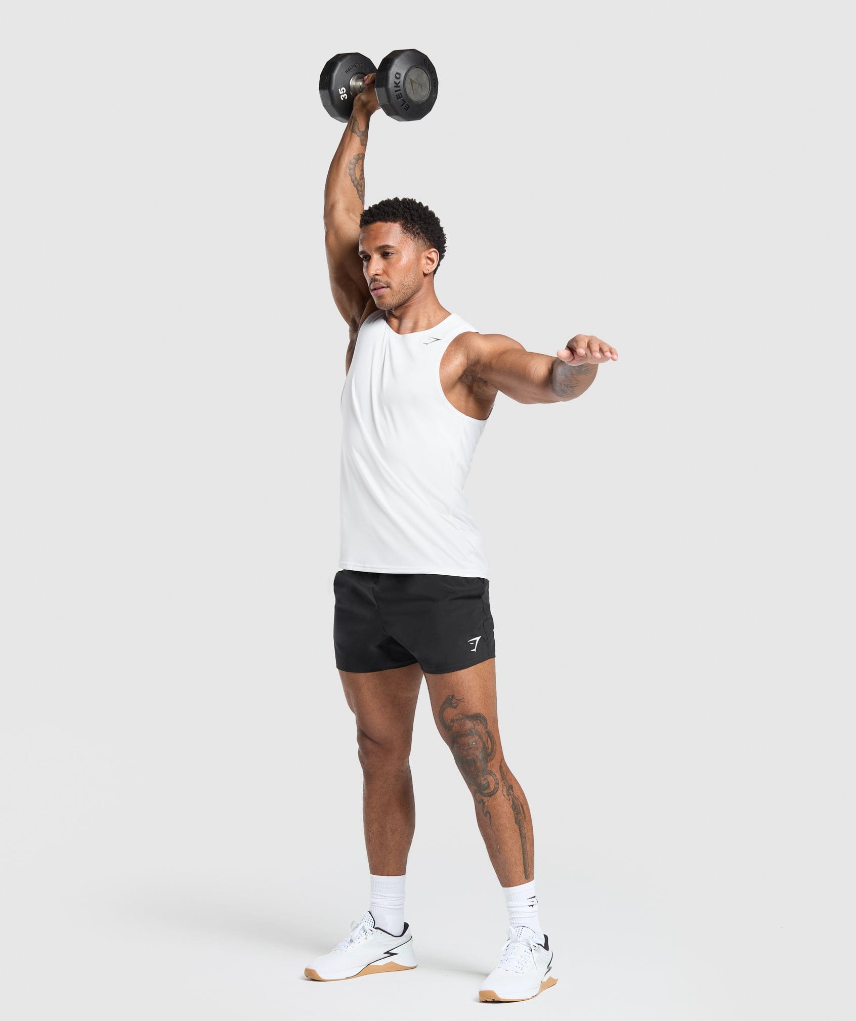Gymshark Arrival Tank - White