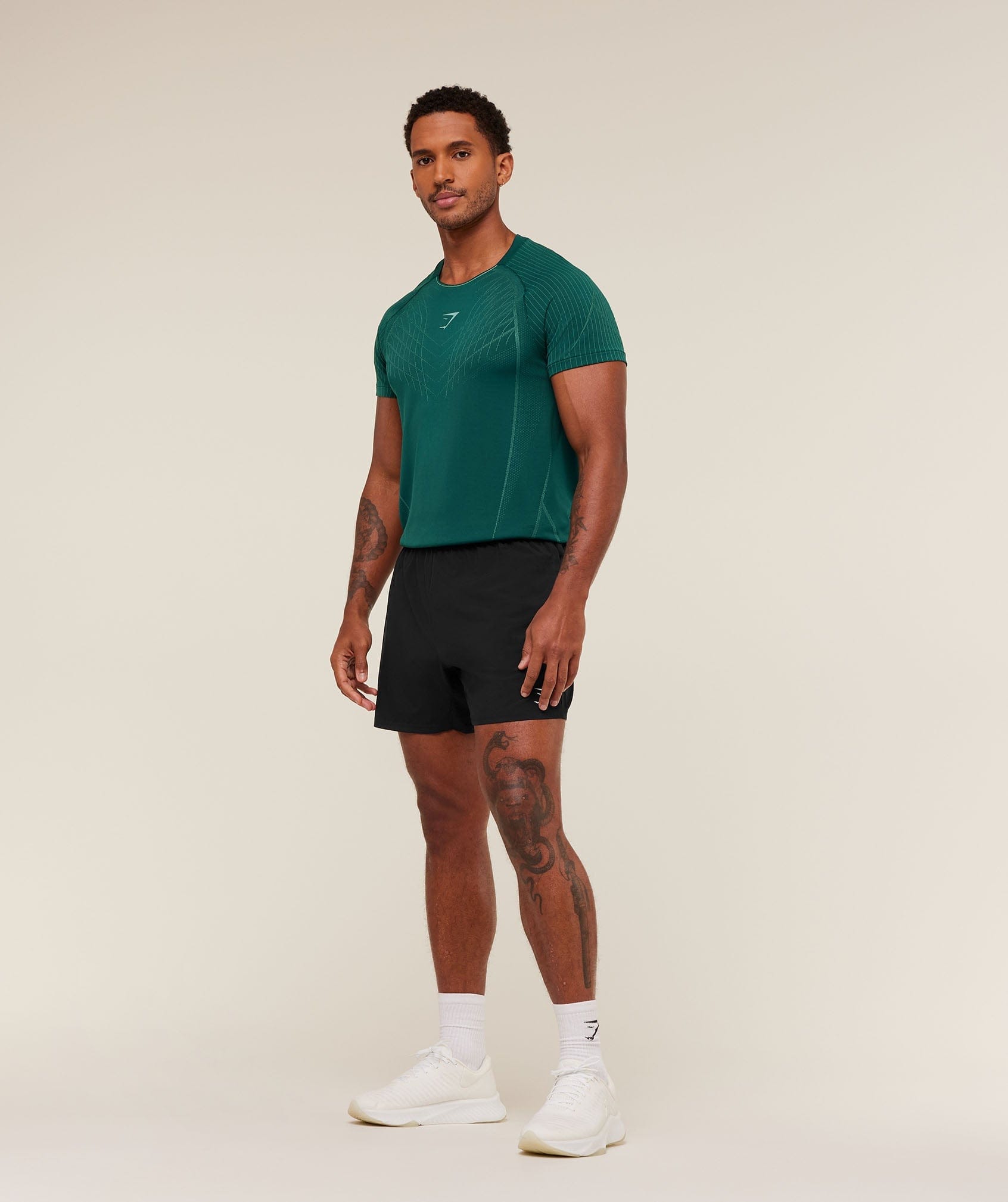Gymshark Apex Seamless T-Shirt - Weighted Teal/Muted Teal