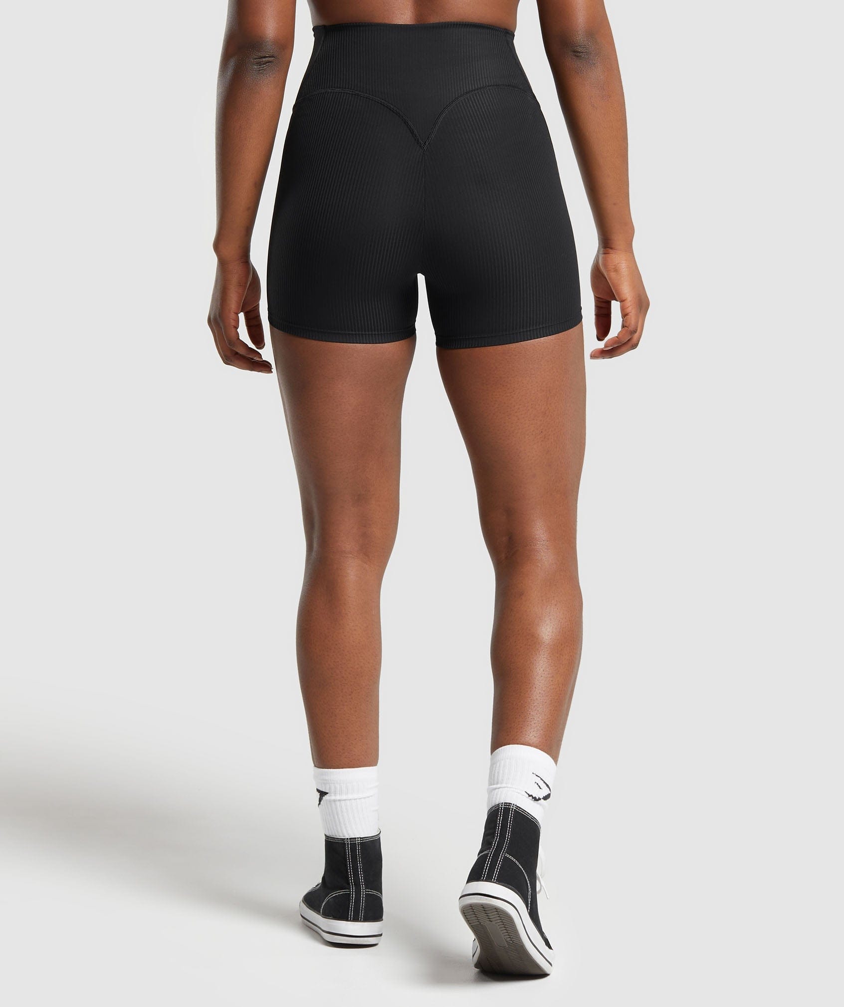 Gymshark Ribbed Shorts - Black