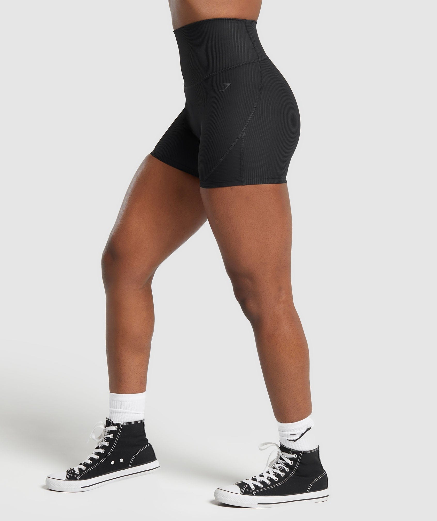 Gymshark Ribbed Shorts - Black