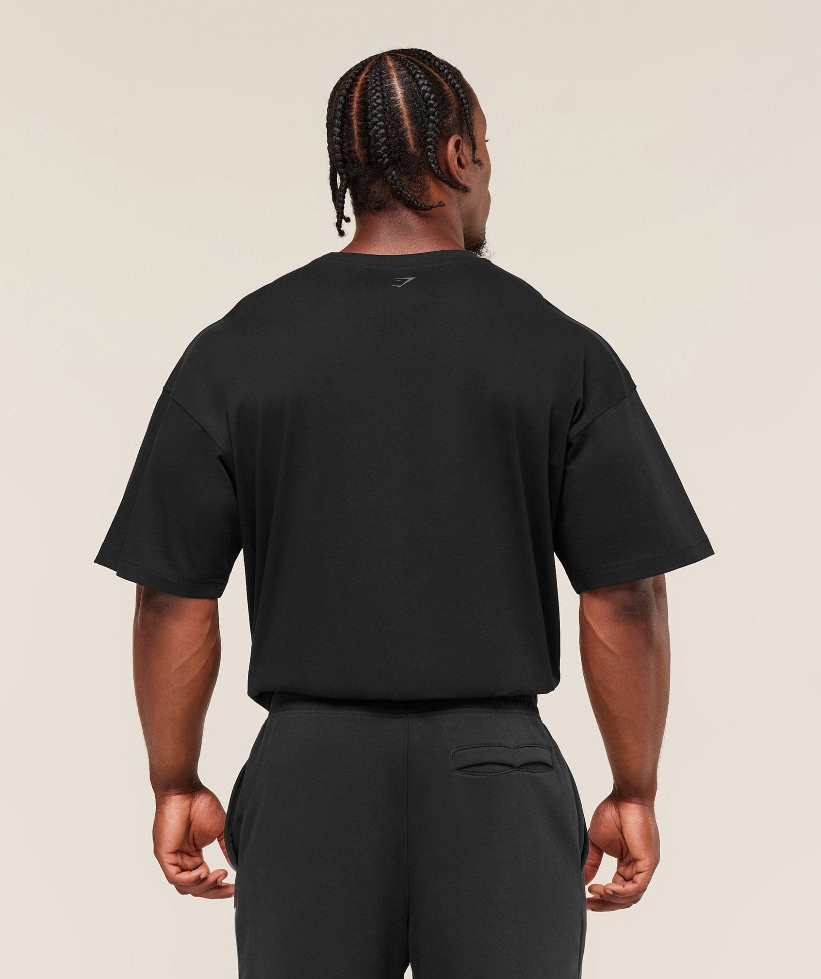Gymshark Olde English T-Shirt - Black