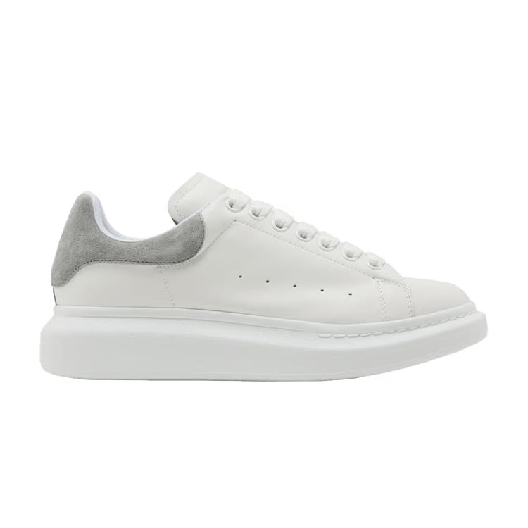 Alexander McQueen Oversized Sneaker White Grey Suede
