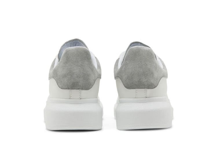 Alexander McQueen Oversized Sneaker White Grey Suede