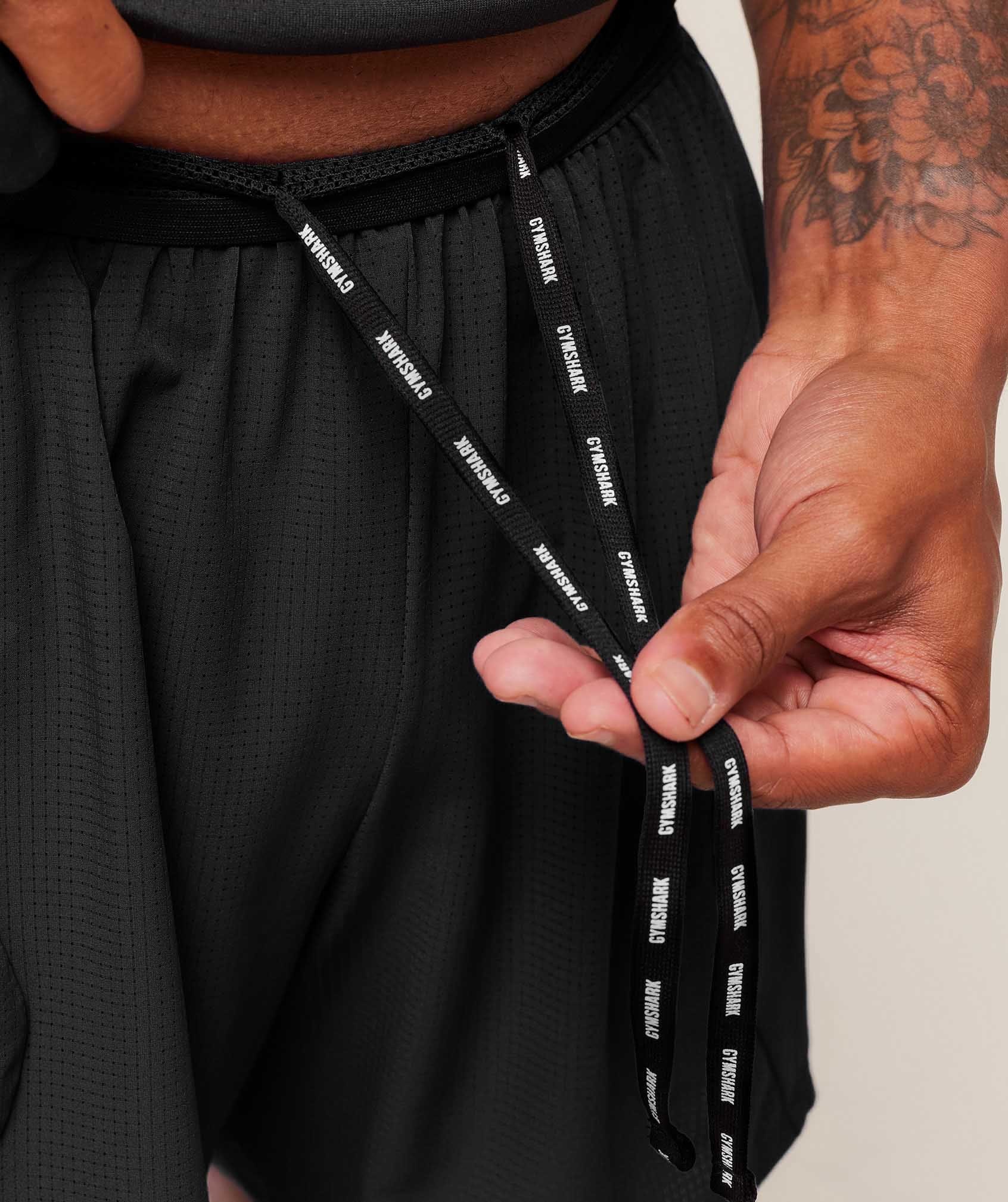 Gymshark Running 5" Shorts - Black