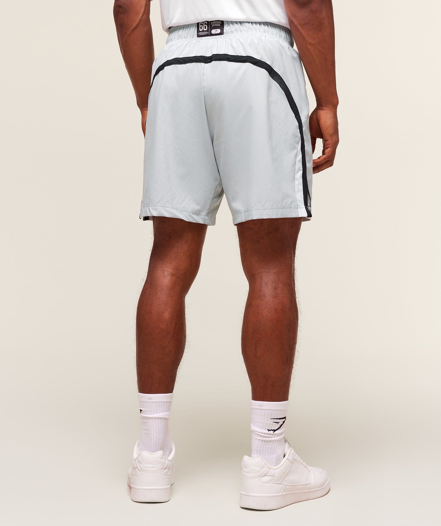 Gymshark Campus 7" Shorts - Light Grey