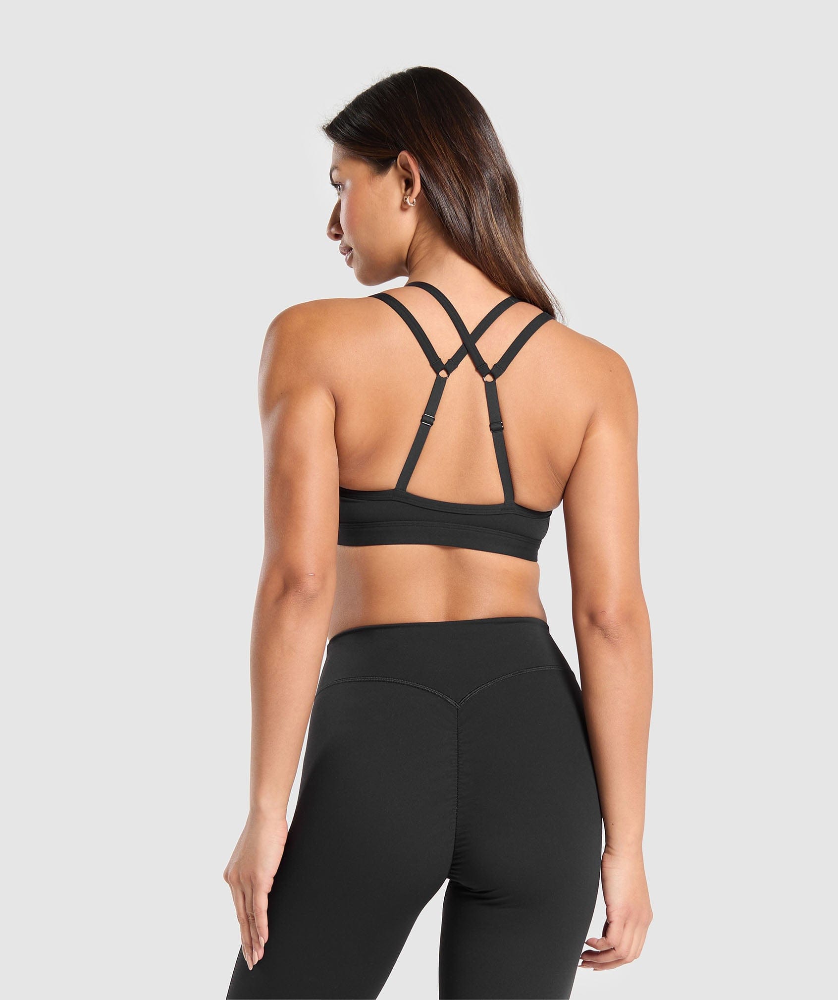 Gymshark Double Up Sports Bra - Black
