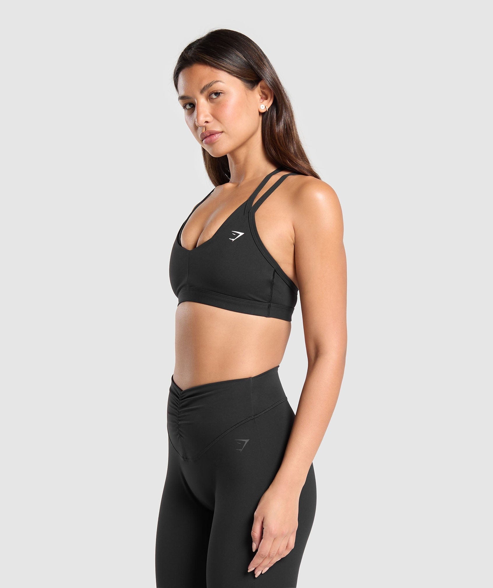 Gymshark Double Up Sports Bra - Black