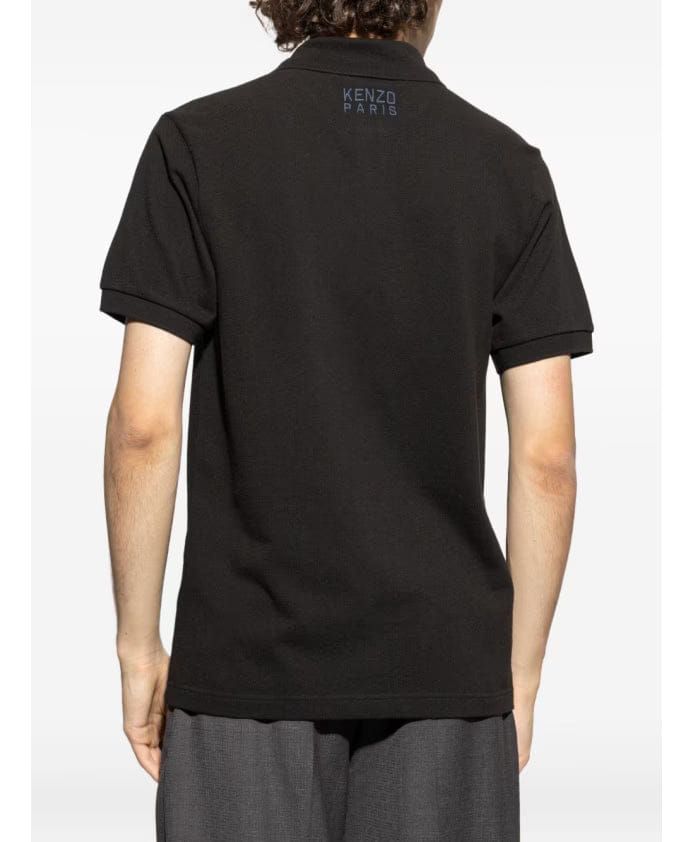 Kenzo Black Cotton T-Shirt Stylish Fit