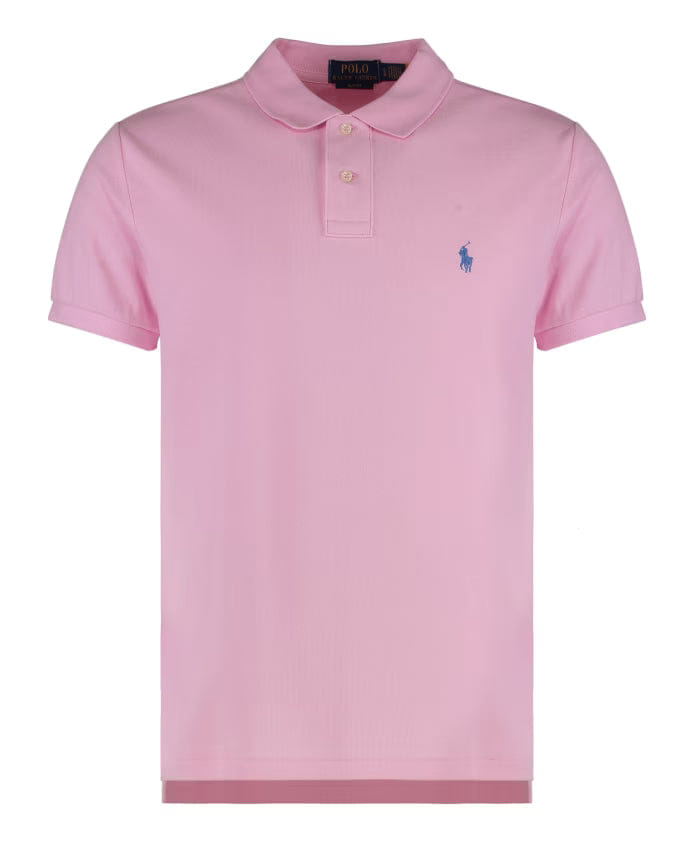 Polo Ralph Lauren Cotton Polo Shirt with Ribbed Edges