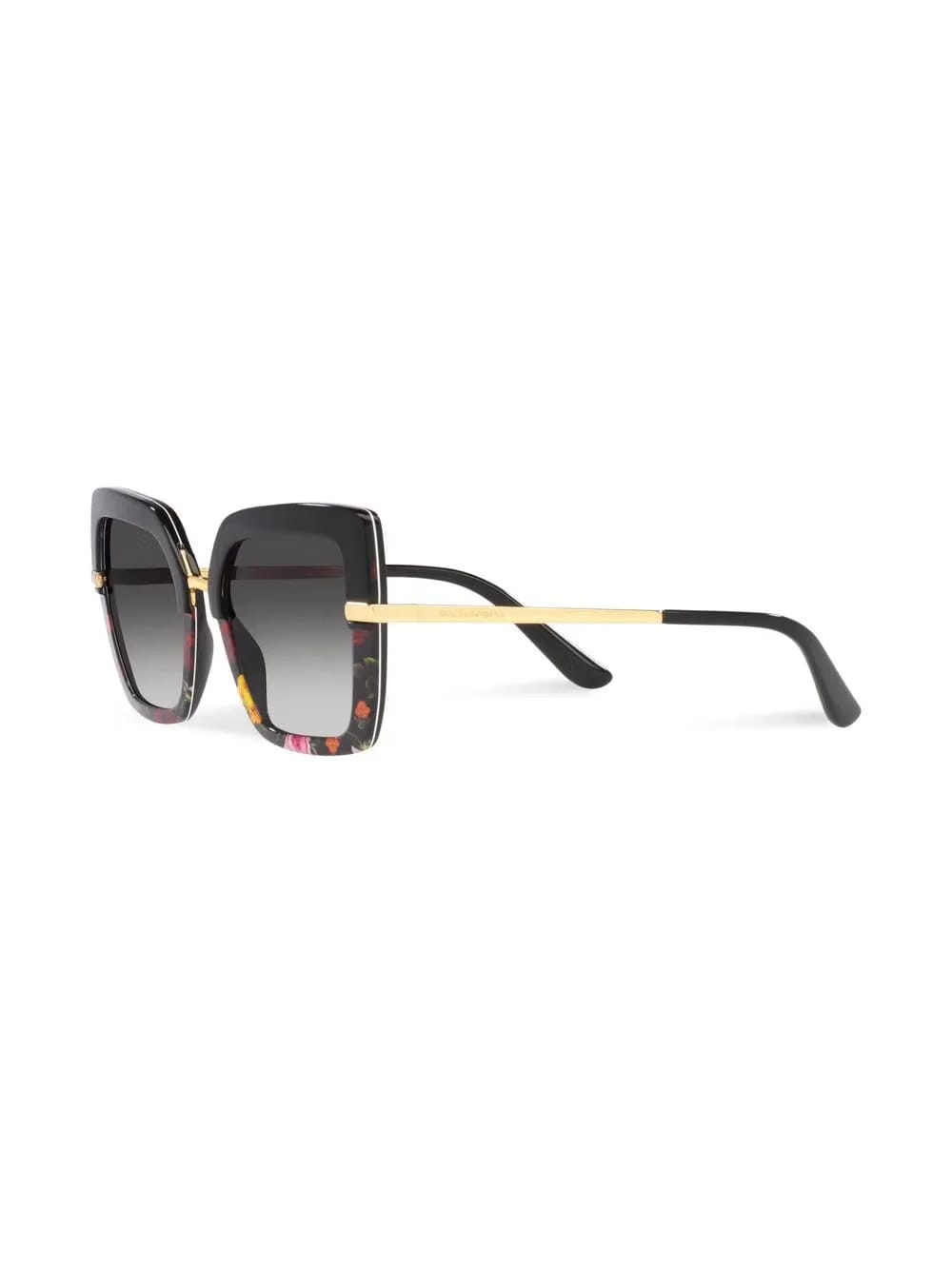 tortoiseshell-frame logo sunglasses