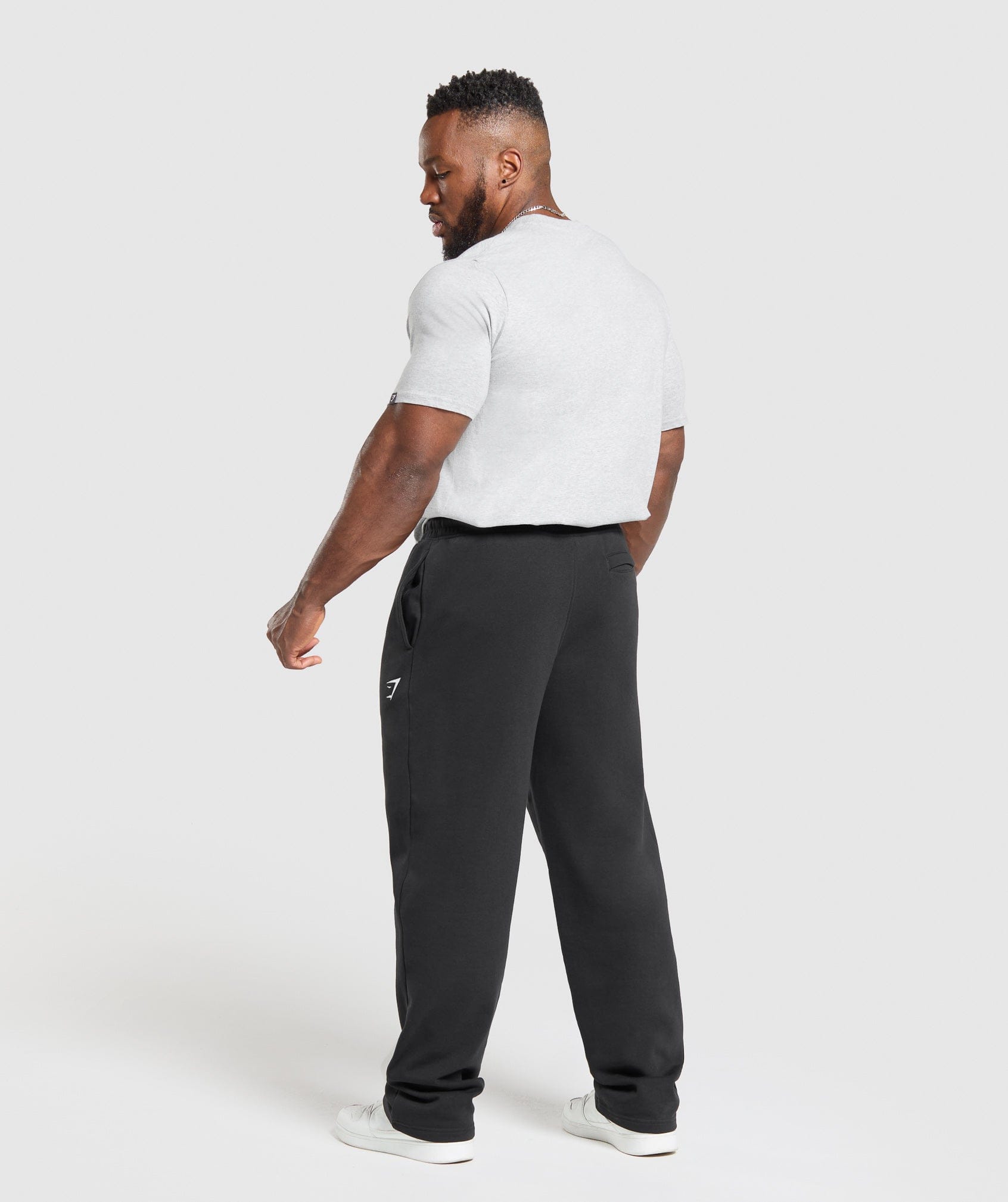 Gymshark T-Shirt 2 Pack - Black/Light Grey Marl