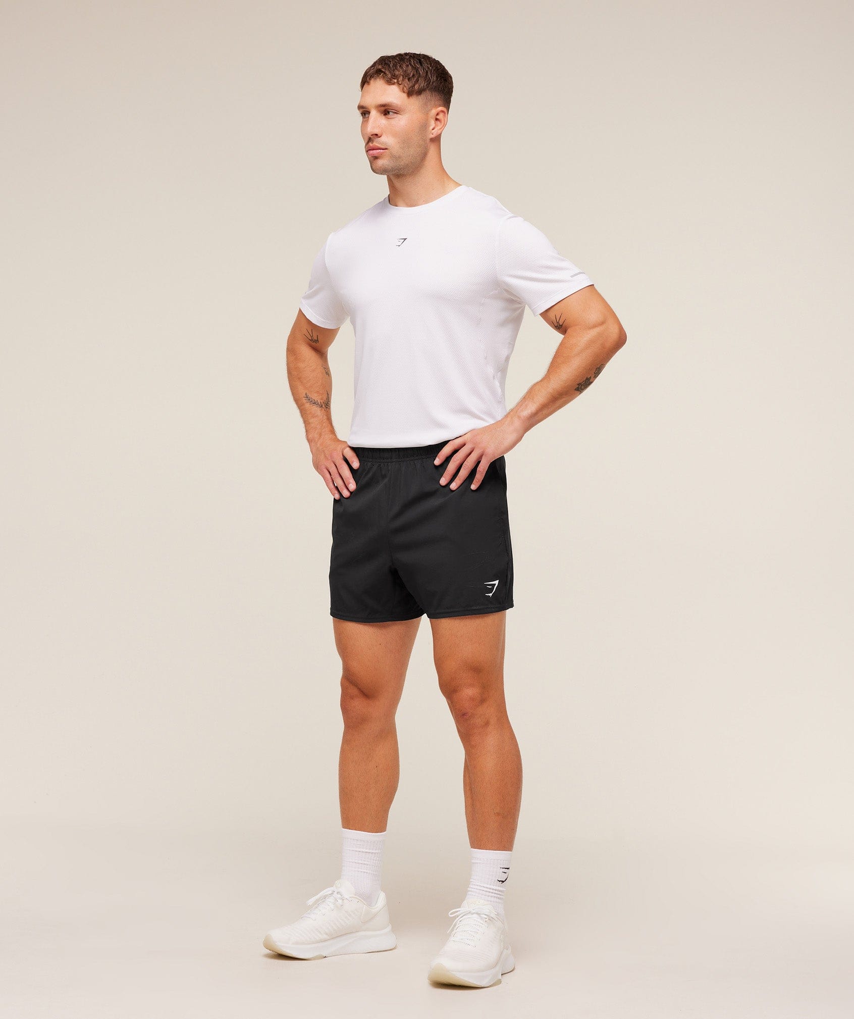 Gymshark Running T-Shirt - White