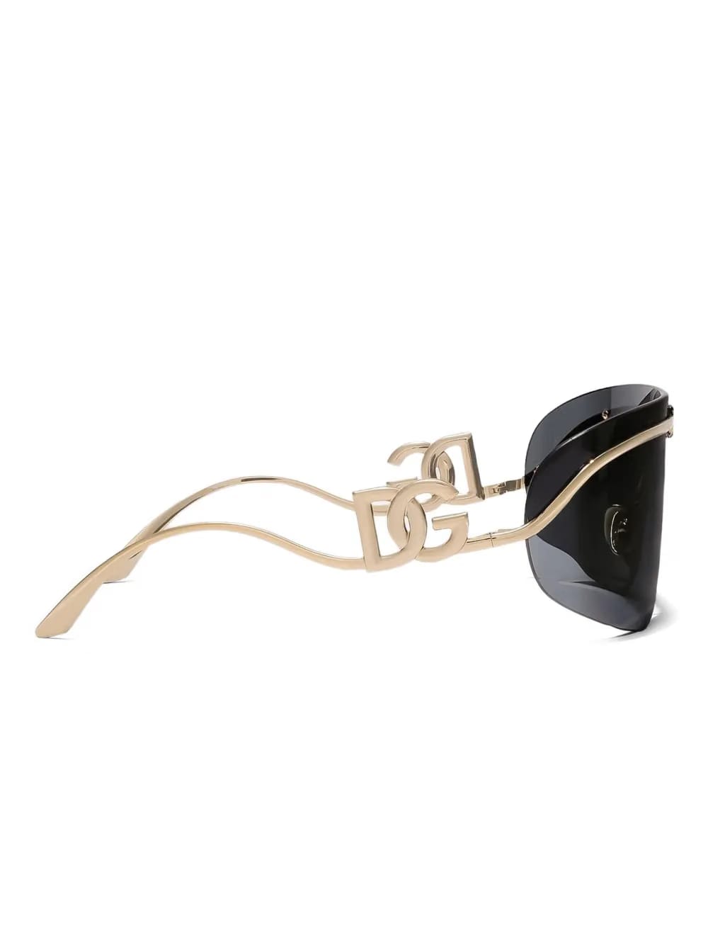 logo-plaque shield-frame sunglasses