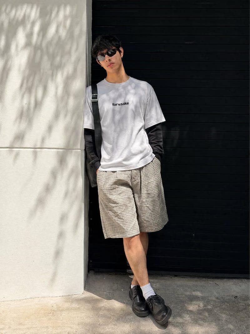 Forfksake Fuck Nudes Double Layered T-Shirt White