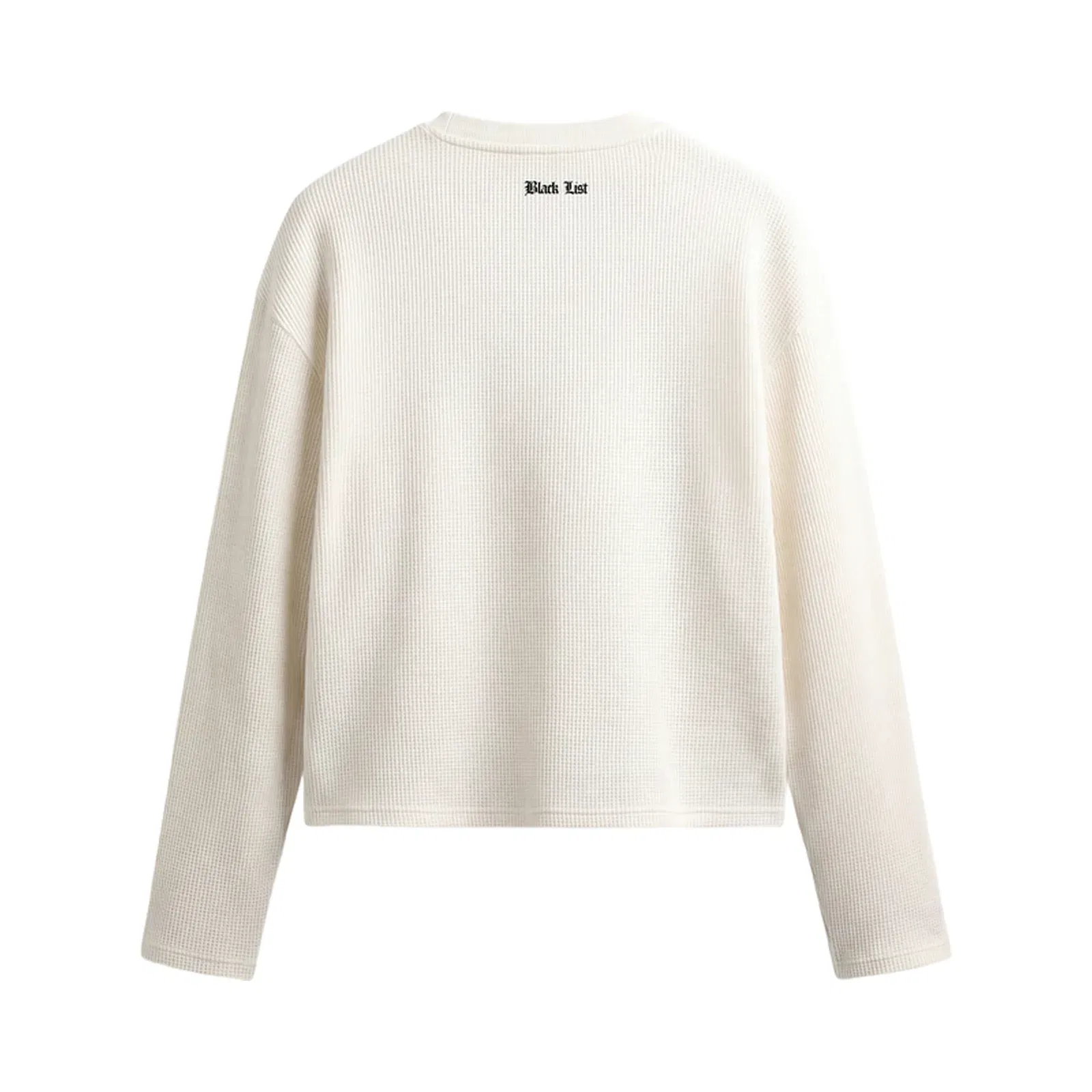 Blacklist Lover Boy Waffle T-shirt Off White