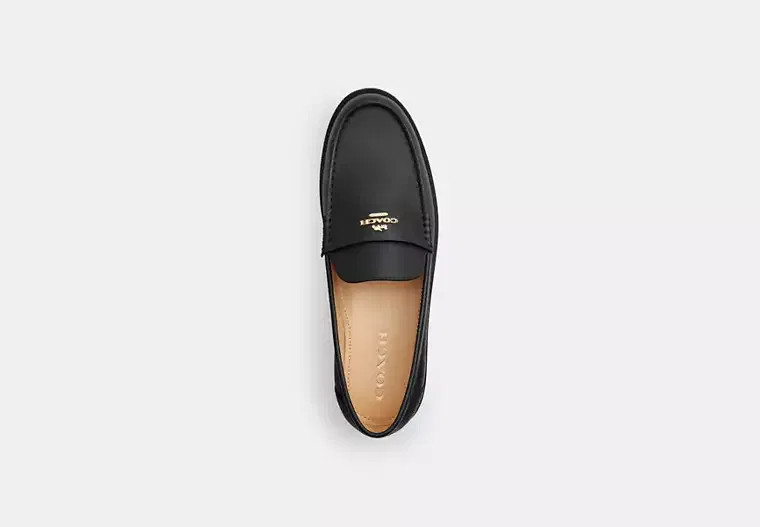 Coach Janie Loafer Black