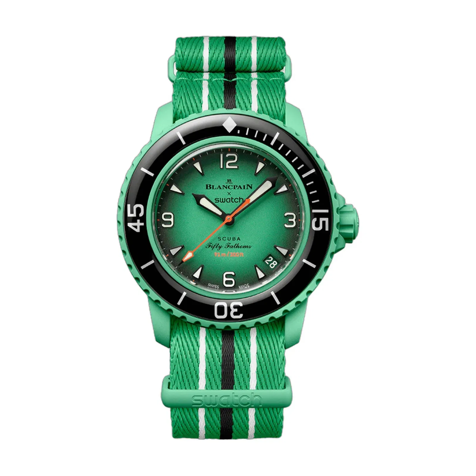 Swatch x Blancpain Bioceramic Scuba Fifty Fathoms Indian Ocean