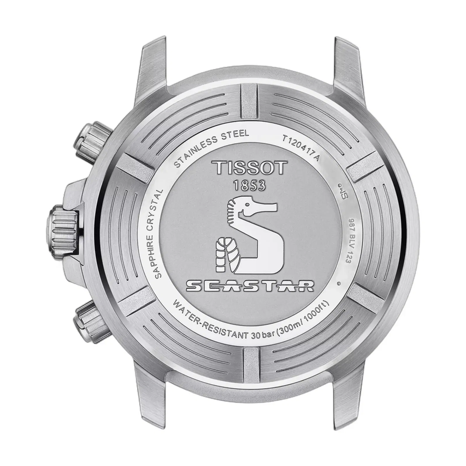 Tissot Seastar 1000 Chronograph Quartz Dial Silver Stainless Steel Watch